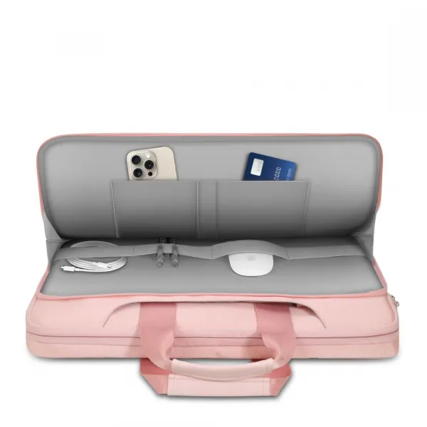 TECH-PROTECT POCKET BAG Taška na notebook 15-16", Ružová