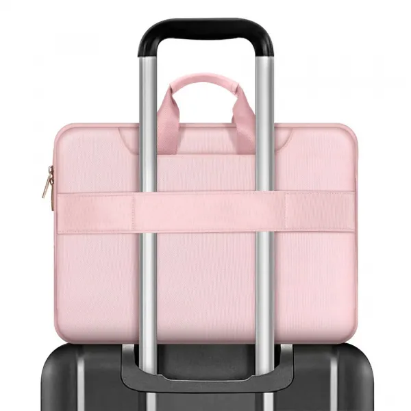 TECH-PROTECT POCKET BAG Taška na notebook 15-16", Ružová