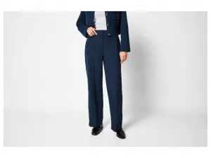 esmara® Dámske nohavice Palazzo (navy modrá, 42)