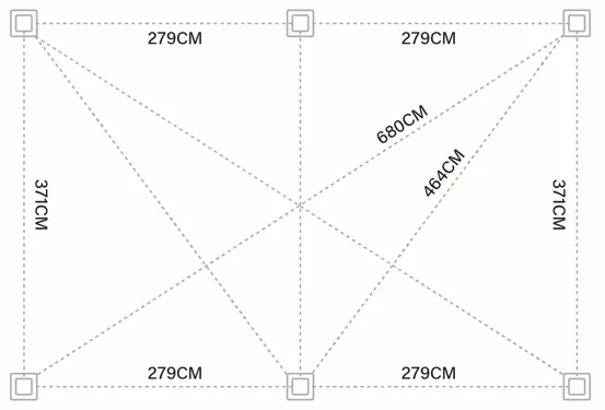 ArtRoja Bioklimatická hliníková pergola INTRO DUO voľne stojaca | antracit 6 x 4 m