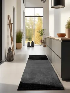 Koberec Bouclé Jaipur čierny