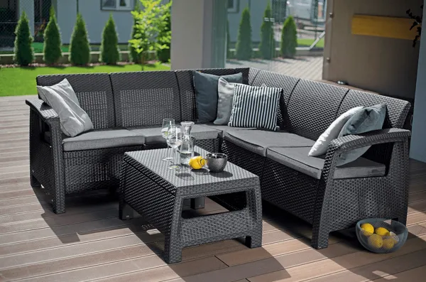 KETER Záhradný set GREEK RELAX SET | grafit