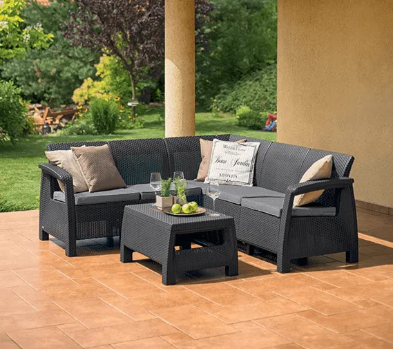 KETER Záhradný set GREEK RELAX SET | grafit