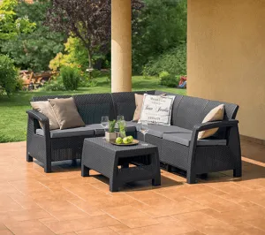 KETER Záhradný set GREEK RELAX SET | grafit