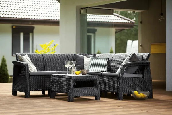 KETER Záhradný set GREEK RELAX SET | grafit