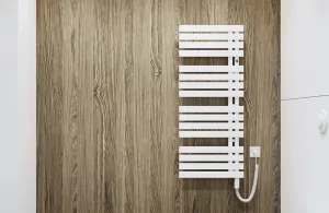 Instalprojekt - Kúpeľňový radiátor POP STAR - Farba radiátora - Biela, Rozmer radiátora - 500 × 1505 mm, výkon 550 W RADPOP501535