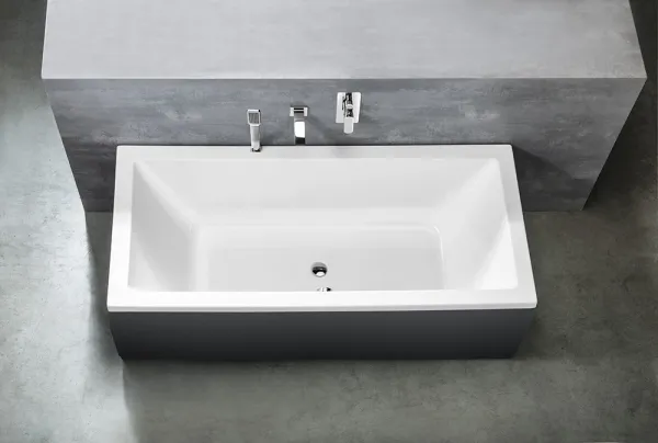 AQUALINE - NISA obdĺžniková vaňa 170x75x42cm, biela A1775