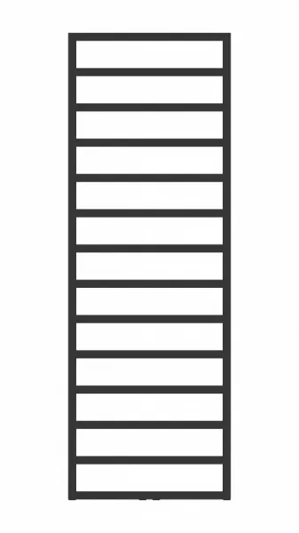 HOPA - Kúpeľňový radiátor PERTH biela farba - Farba radiátora - Biela, Rozmer radiátora - 500 × 1200 mm, výkon 459 W, Typ pripojenia - Stredové 50 mm RADPER501235SP