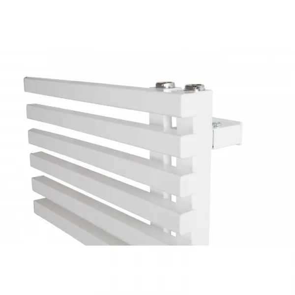 HOPA - Kúpeľňový radiátor DARVEL čierna farba - Farba radiátora - Čierna, Rozmer radiátora - 600 × 930 mm, výkon 450 W, Typ pripojenia - Spodný 50 mm RADDAV609031
