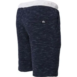 Quiksilver BLOCK SLIM SHORT Pánske teplákové kraťasy, tmavo modrá, veľkosť