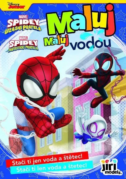 Maľovanky Maľuj vodou! A5 Spidey 15x21cm