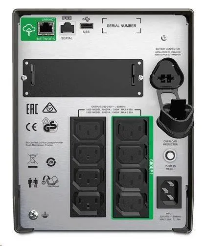 APC Smart-UPS 1500VA LCD 230V so SmartConnect (1000W)