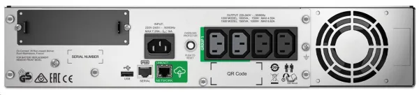 APC Smart-UPS 1000VA LCD RM 2U 230V so SmartConnect (700W)