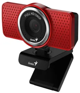 Genius Full HD Webkamera ECam 8000, 1920x1080, USB 2.0, červená, Windows 7 a vyšší, FULL HD, 30 FPS