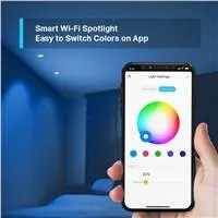 TP-Link Tapo L630 chytrá WiFi stmívatelná LED žárovka (barevná,2200K-6500K,350lm,2,4GHz,GU10)