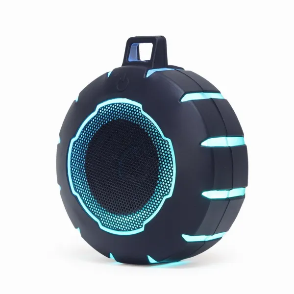 Repro GEMBIRD SPK-BTOD-01, Outdoor, Bluetooth, 3W, RGB LED podsvícení, černý