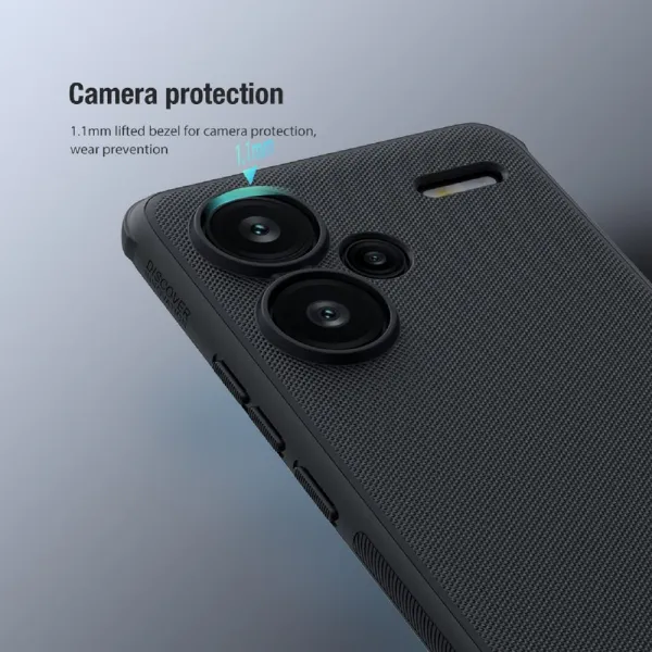 Nillkin Super Frosted Pro, Xiaomi Redmi Note 13 Pro+ 5G, čierny