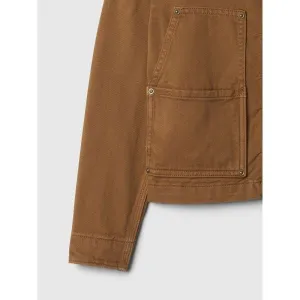 GAP DENIM CARPENTER Chlapčenská bunda, hnedá, veľkosť