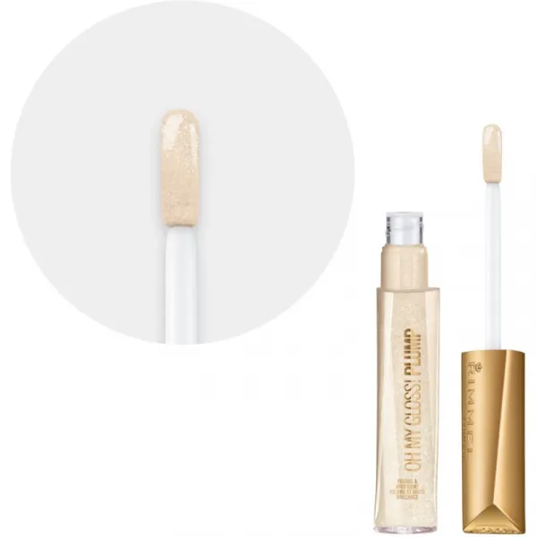 Rimmel Oh My Gloss! Plump lesk na pery odtieň Diamond Pop 6.5 ml