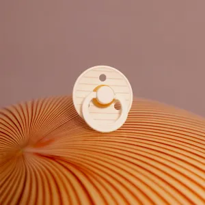 BIBS STUDIO Cumlíky z prírodného kaučuku Colour Pin 2ks - veľkosť 2 - Ivory Vanilla Mix