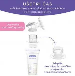 LANSINOH Sáčky na skladovanie materského mlieka 180ml, 25ks