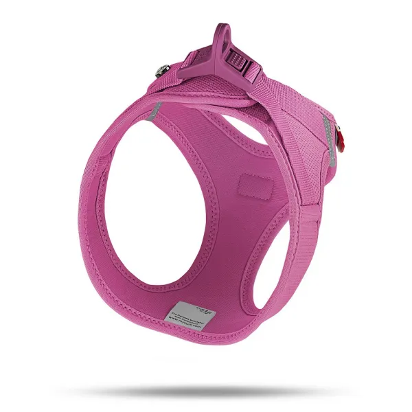 CURLI Postroj pre psov so sponou Air-Mesh Fuchsia S, 4-7 kg