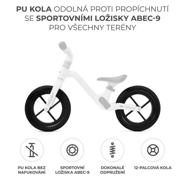 KINDERKRAFT Odrážadlo Xploit Moonstone silver