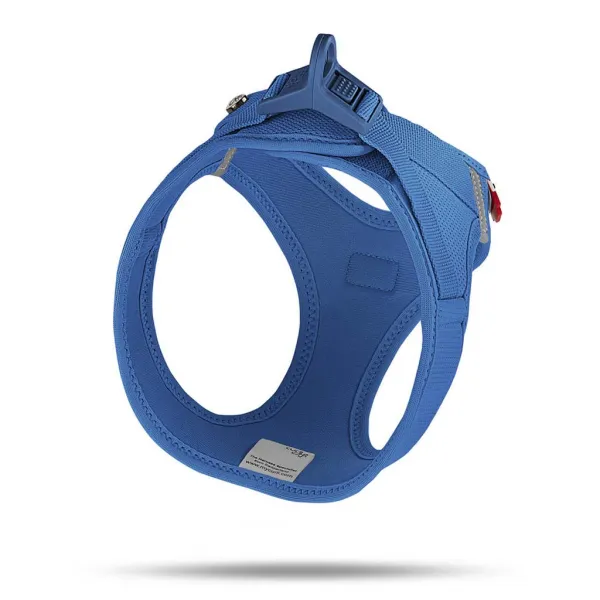 CURLI Postroj pre psov so sponou Air-Mesh Blue S, 4-7kg