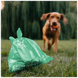 EXPLORER DOG Vrecká recyklované na psie exkrementy s vôňou mäty 60 ks