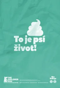 EXPLORER DOG Vrecká recyklované na psie exkrementy s vôňou mäty 60 ks