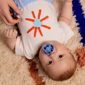 BIBS STUDIO Cumlíky z prírodného kaučuku Colour Pin 2ks - veľkosť 1 - Sky Blue Mix