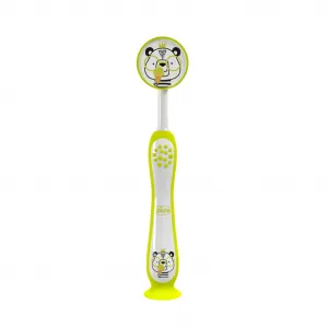 CHICCO Set zubných kefiek pre deti Hippo-Panda 3-6r, 2ks