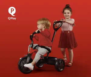 QPLAY Trojkolka Ant plus Rose, vek 2 - 6 rokov