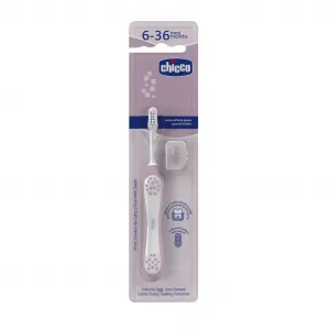 CHICCO Kefka zubná pre deti Lilac 6-36m