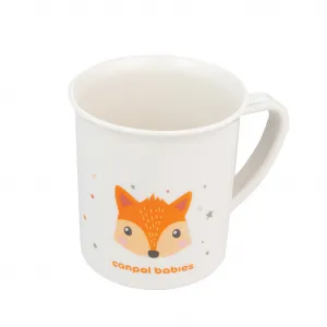 CANPOL BABIES Hrnček plastový CUTE ANIMALS - líška 170 ml
