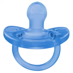 CHICCO Cumlík Physio celosilikónový 6-16m chlapec 1 ks