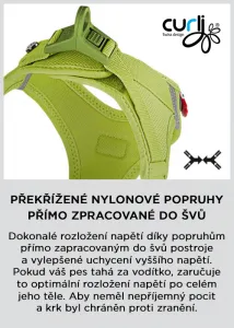 CURLI Postroj pre psov so sponou Air-Mesh Black XL, 12-18kg