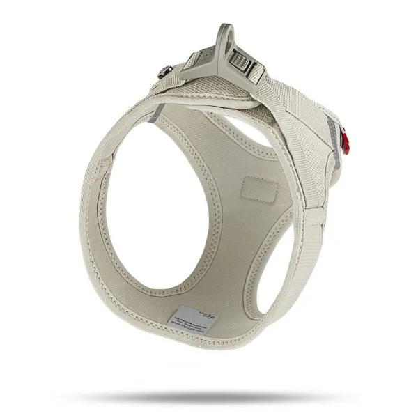 CURLI Postroj pre psov so sponou Air-Mesh Light Tan S, 4-7kg
