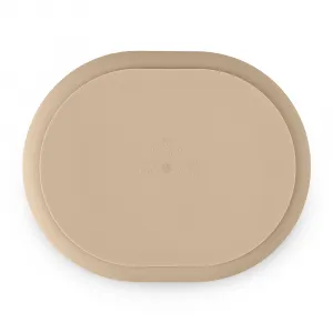 PETITE&MARS Tanierik silikónový deliaci oválny Take&Match Desert Sand 6m+