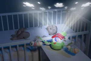 CHICCO Kolotoč nad postieľku s projektorom Bee Hive