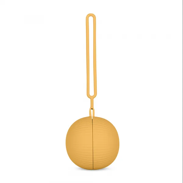 PETITE&MARS Puzdro silikónové na cumlík Intense Ochre 0m+