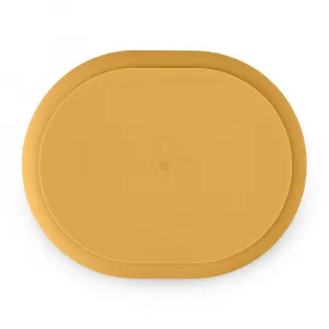 PETITE&MARS Tanierik silikónový deliaci oválny Take&Match Intense Ochre 6m+