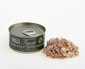 FISH4CATS Konzerva pre mačky Finest tuniak s morskými riasami 70g