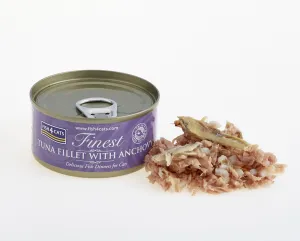FISH4CATS Konzerva pre mačky Finest tuniak so ančovičkami 70g