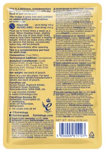 FISH4DOGS Lahodná kapsička pre psov 99% treska 100g