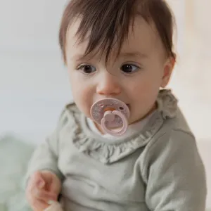 BIBS X LIBERTY Colour cumlíky z prírodného kaučuku 2ks veľ. 2 Blush / Dark Oak