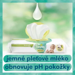 PAMPERS Obrúsky vlhčené Harmonie New Baby Plastic Free 4x46 ks