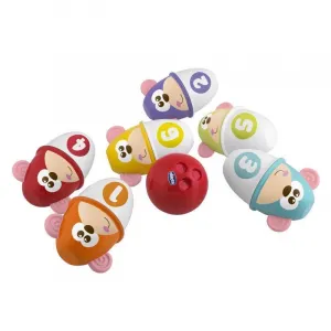 Chicco Kolky opičky,CHICCO Kolky veselé opičky 18m+ 6 ks