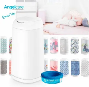 Anglecare Kôš na plienky Dress Up 1 náhradná kazeta,ANGELCARE Kôš na plienky Dress Up + 1 kazeta