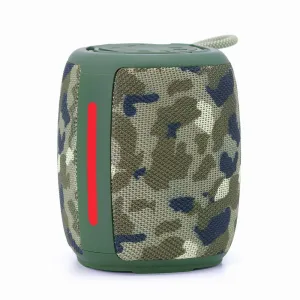 Repro GEMBIRD SPK-BT-LED-03, Bluetooth, 5W, RGB LED podsvícení, camo